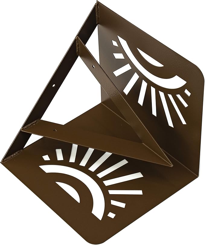 Bloom 11021BL Sun Instabrace Flower Garden Bed Corners 9.5 Brown