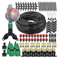 Garden Supplies 5-50M Garden Micro Drip Irrigation Automatic Watering System Kit Timer Controller DIY Mist Spray Cooling for Potted Plants Nozzle(Blue)