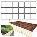 Garden Grid Watering System 3x6 | Raised Garden Bed Drip Irrigation System - But Better | Pre-Assembled Waters Every Plant Evenly 2-Min Setup | Square Foot Gardening | US-Made | Standard 33.5x66