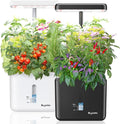 2 PACK Plant Pots Indoor Garden Planter Growing Systems Small Smart Soil Gardening System with 17 Watts LED Grow Light Auto Timer Self-Watering Soil Planter Pot Gifts for Mom Women (No Seeds&ampSoil)