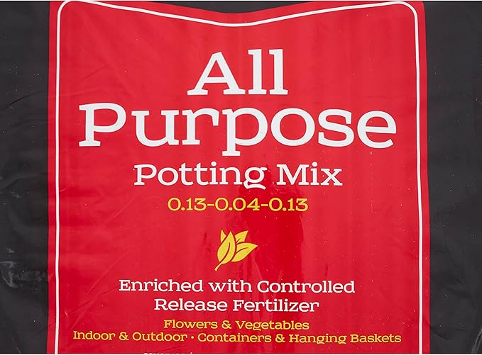 Sun Gro 13101022 Black Gold All Purpose Potting Mix with Fertilizer 2 Cubic Feet