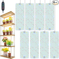 8-Pack Panel Grow Lights for Indoor Plants FECiDA 2026 LED Plant Grow Light for Under Cabinet Plants Full Spectrum Growing Lamp with 48121620 Hr Timer Free Linking