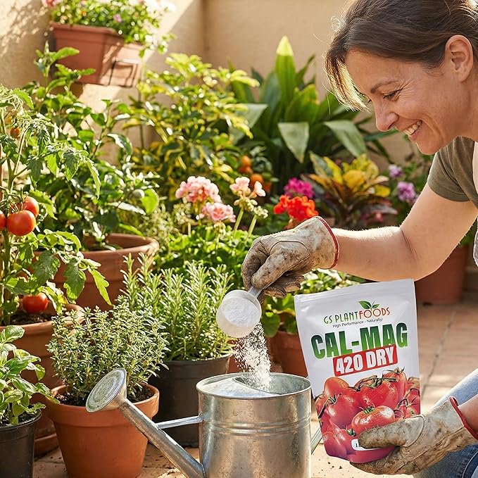 GS Plant Foods Cal-Mag 420 Dry Super Concentrate Makes 420 Gallons of Nutrient Solution 18 Ounces Calcium/Magnesium Fertilizer