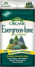 Espoma Organic Evergreen-Tone 4-3-4 Natural &amp Organic Fertilizer and Plant Food for Evergreen Trees &amp Shrubs. 18 lb. Bag. Use for Planting &amp Feeding to Promote Optimum Growth