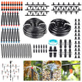240FT Drip Irrigation System Kit for Garden Watering System with Adjustable Nozzles 1/2 &amp 1/4 inch Tubing Hose DIY Automatic Mist Cooling for Outdoor Lawn Patio Greenhouse Flower Beds Lawn Gr