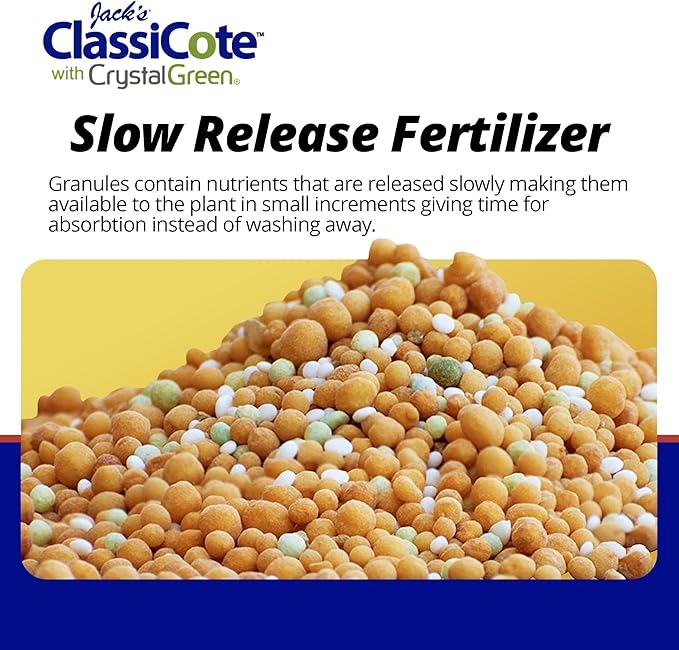 Jack's Classic 15-8-23 ClassiCote with Crystal Green Time-Release Fertilizer 2lbs