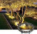 Solar Landscape Spotlights for Big Tree Lighting Solar Spot Outdoor Landscape Outdoor Landscape Waterproof Hoop Spotlight for Large Tree Yard Landscape Garden Party