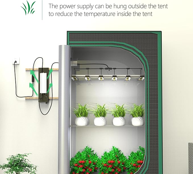 Grow Light FARMLITE LED Grow Lights for Indoor Plants Full Spectrum Growing Light Plant Hanging Growing Lamps