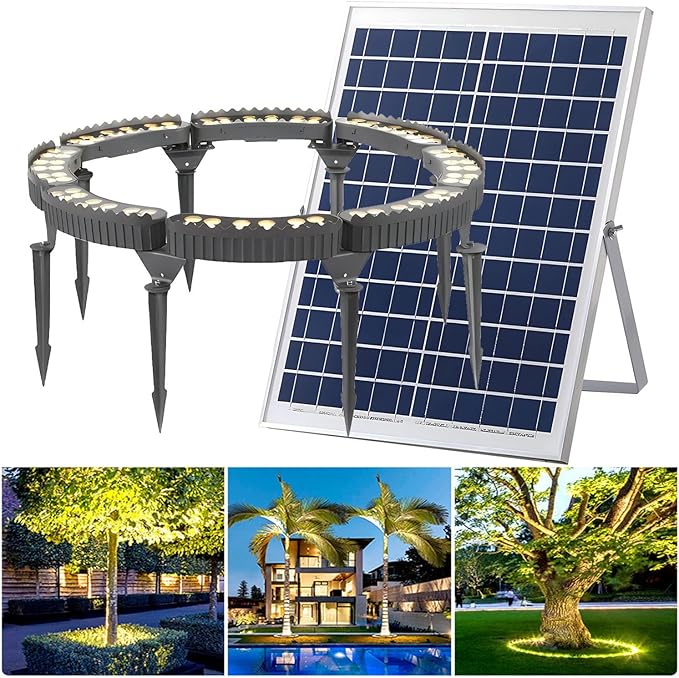 Led Landscape Spotlights Low Voltage Landscape Tree Ring Lights Outdoor Tree Lights Made to Last(Pack of 6) (5)