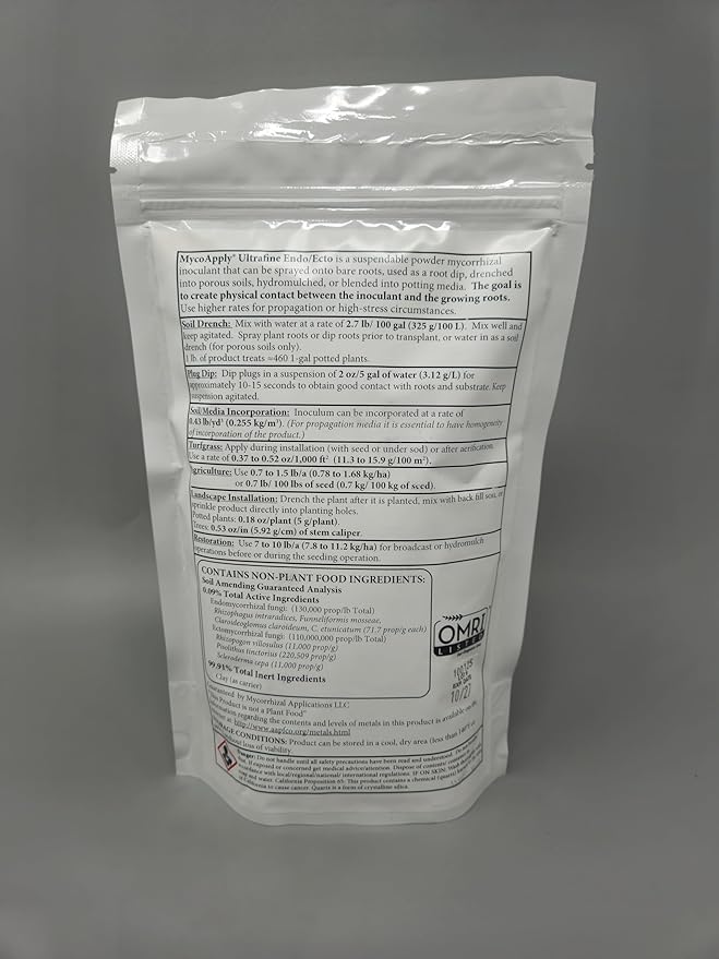 MycoApply Ultrafine Endo Mycorrhizal inoculant- 1lb Bag by Mycorrhizal Applications
