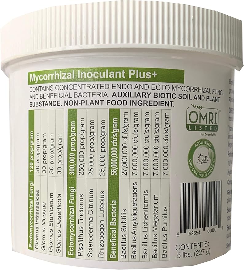 BioOrganics Mycorrhizal Inoculant Plus (1/2 lb. Jar)