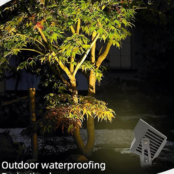 Beam Spot Lights - LED Spotlight AC220V COB Tree Lighting IP65 Outdoor Waterproof Landscape Floodlights Garden Villa Courtyard Lawn Lighting(White Light10W(220V))