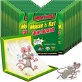 Ezoon 24 Pack Large Mouse Glue Traps with Enhanced Stickiness Sticky Rat Snake Mouse Traps Pad Board for House Indoor Outdoor Easy to Set Extra Large (8.3 x 12)