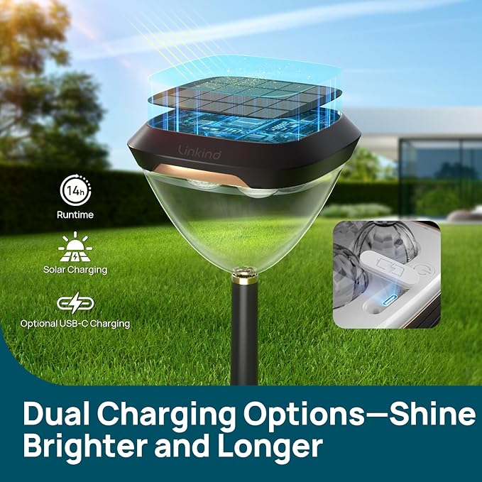 Linkind StarRayS with Smart Solar Pathway Lights SP6