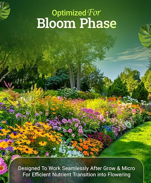 FoxFarm Cultivation Nation Bloom Fertilizer 0-5-4 - Part 3 of FoxFarm 3-Part Feeding Program for Bud Development - Liquid Plant Food for Transition to Flowering and Harvest - 1 Gallon