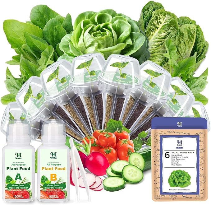 12-Pod Seed Pod Kit (Salad Seeds)