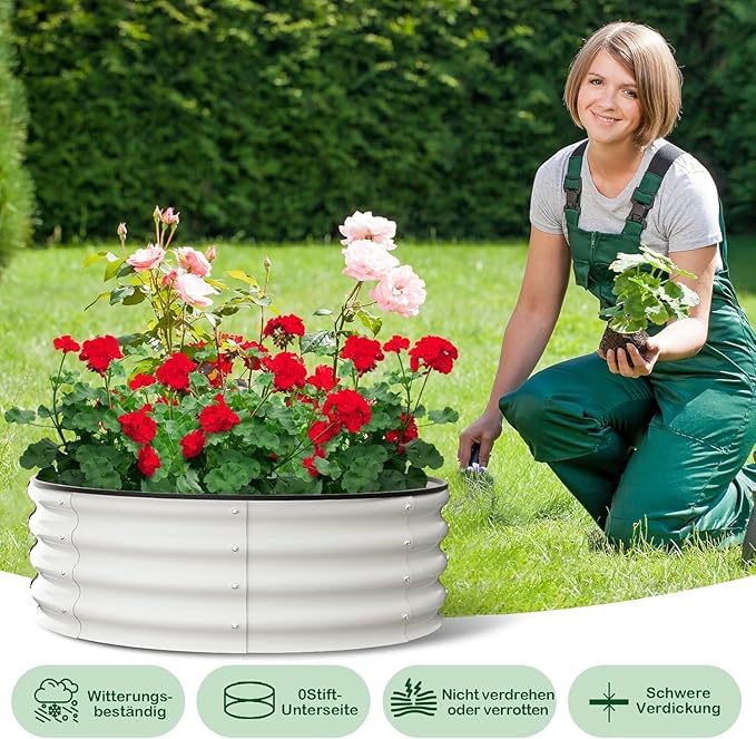Plant Bed - Raised Garden BoxPlanter Box Garden Boxand Round Raised Garden Bed