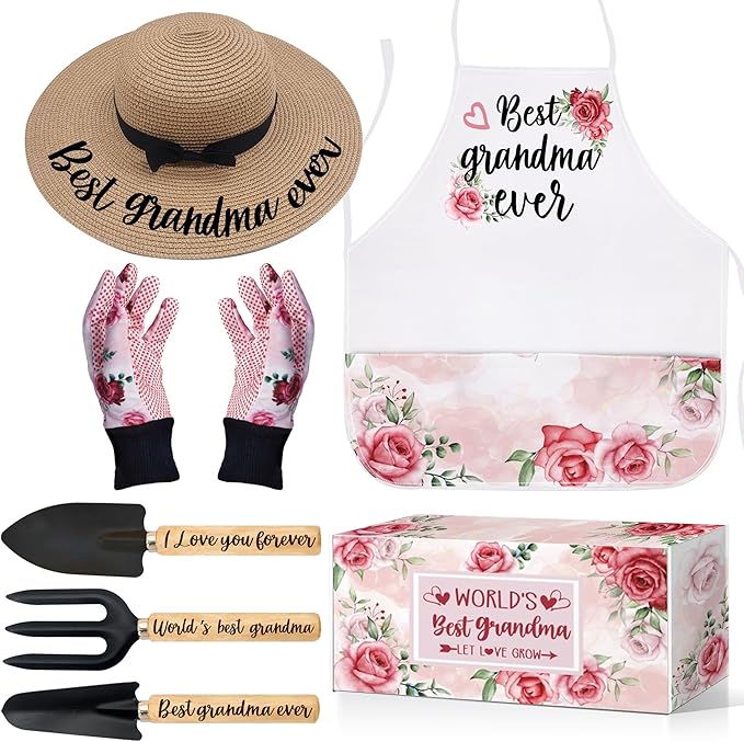 Grandma Garden Tool Set Gifts for Grandma Women Garden Tool Set Outdoor Horticulture Starter