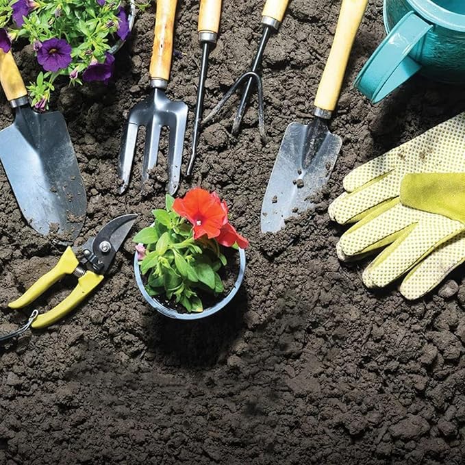 Game of 9 Outdoor Garden Tool Sets Combined Garden Tool Set Scissors Gift Garden Tools