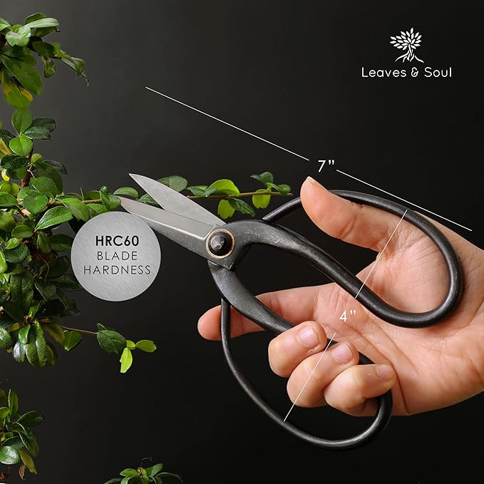 Professional Bonsai Butterfly Scissors | Pruning Shears for Trimming Plants | Japanese Gardening Bonsai Tools | Garden Scissors