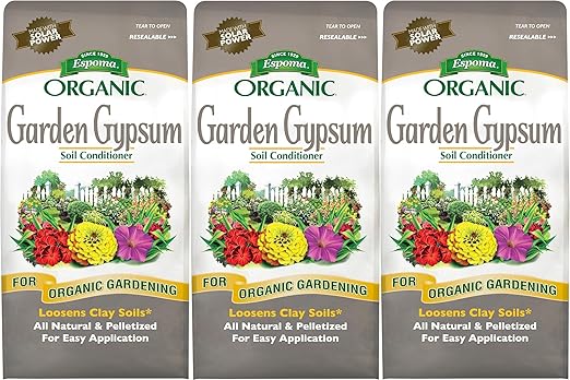 Espoma Organic Garden Gypsum 30 sq. ft. 6 lb.