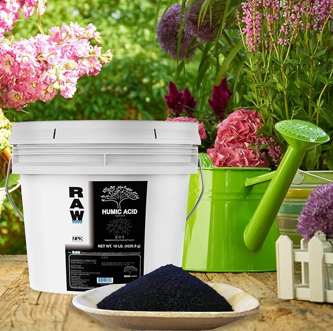 RAW Humic Acid for Plants and General Garden use
