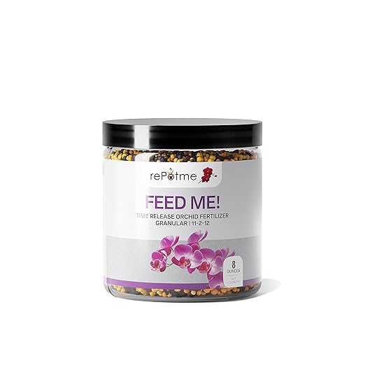 Feed ME! Time Release Fertilizer - 8 Oz - All Purpose Great for Indoor Houseplants (Orchids Succulents and More)
