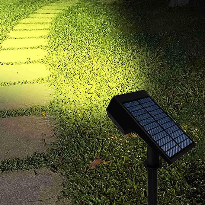 ZJchao Solar Lawn Spotlight Outdoor Patio Landscape Lighting Garden Villa Wall Lights Garage Wall Lamp Balcony Lamp Solar Powered Wall Lamp Solar Wall Lights Indoor Outdoor (White &ampWarm