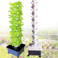 Hydroponic Tower hydroponic Growing System kit Garden aeroponic kit DIY self-Watering Indoor hydroponic Tool 15 Layers 45 Holes Removable Water Tank with Pump