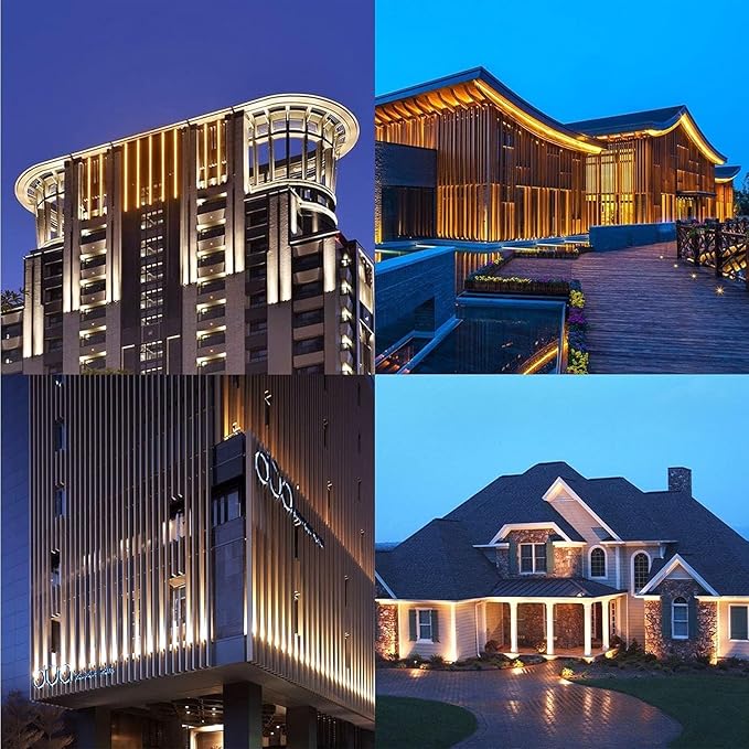 10W RGB LED Spotlight Beam Light Outdoor Wall Washer with Remote Control AC 85-265V Narrow Beam Angle for Landscape and Building Exterior Lighting