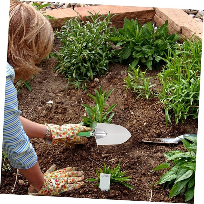 BESPORTBLE 11pcs Garden Tool Set Planting Tools Storage Bag Stainless Steel Plastic for Excavation Weeding