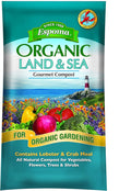 Espoma Organic Land and Sea Gourmet Compost with Lobster &amp Crab Meal the Best of Both Worlds! Gourmet Planting Mix for Vegetables Flowers Trees &amp Shrubs. 1 Cubic Foot Bag