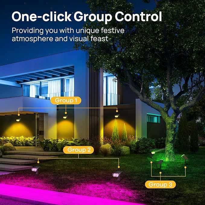 Linkind Smart Solar Lights Outdoor SL5 with hub