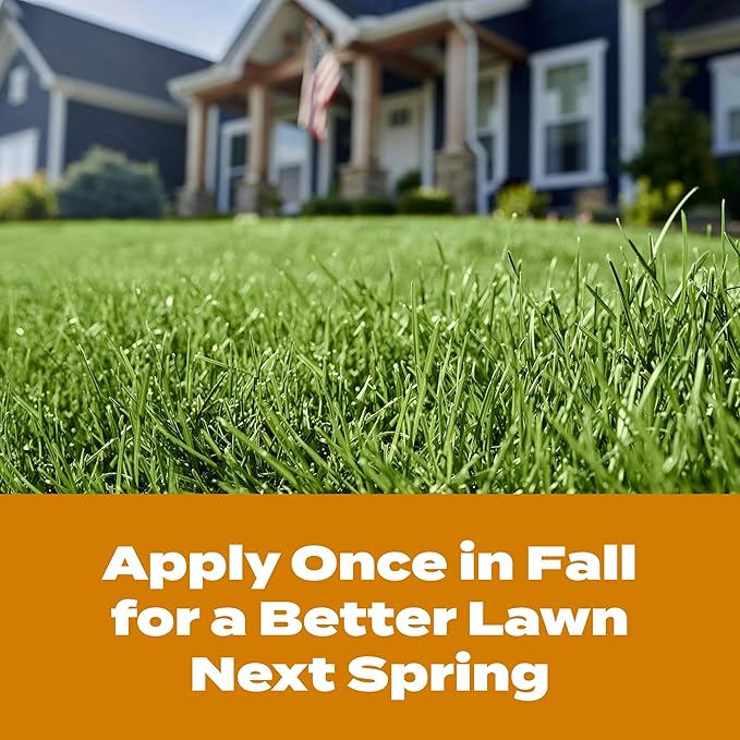 Scotts Turf Builder WinterGuard Fall Weed &amp Feed5 Weed Killer Plus Fall Fertilizer 4000 sq. ft. 11.28 lbs.