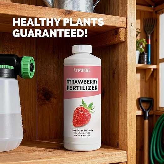 Strawberry Fertilizer for Fruit and Berry Gardens Liquid Plant Food 32 oz (1 Quart)