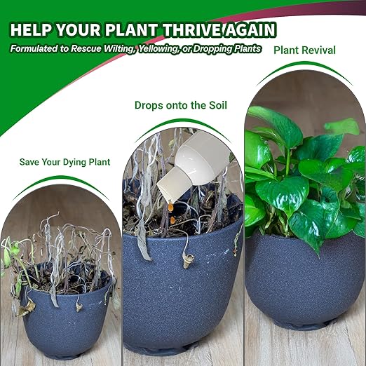 Plant Propagation Drops Prop Solution for Healthier Roots &amp Recovery of Struggling Houseplants 8oz.