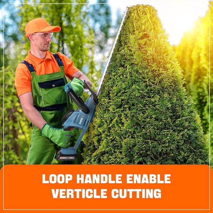 SENIX X2 20 Volt Max* 3-Piece Cordless Power Tool Combo Kit with Battery Powered 10 String Trimmer Variable Speed Leaf Blower 18 Hedge Trimmer Includes 2 Batteries &amp Battery Charger (S2K3B2-0