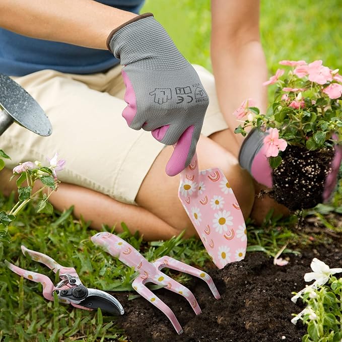 WORKPRO Garden Pruning Shears with Garden Tool Set