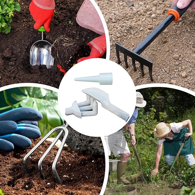 Garden Hand Tools Set Weeding Tool for Gardening Manual Weeder Remover for Farm Flower Bed Garden Transplanting Weeding Supplies Durable Gardening Accessories for Outdoor Use