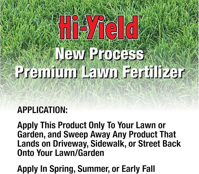 Hi-Yield (34020) New Process Premium Lawn Fertilizer 15-5-10 (16 lbs.)