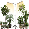 Grow Light with Stand for Indoor Plants3500K Warm White Plant Light with Red Blue LEDs for Indoor Tall Large Plants GrowingDimmable &amp Auto TimerHeight Adjustable 17-61