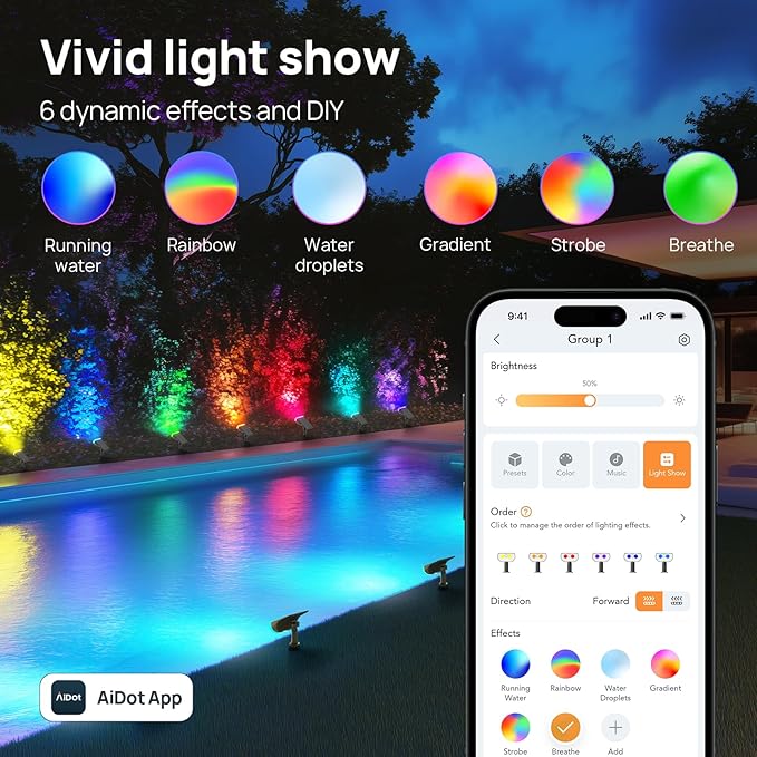 Linkind Halloween Solar Lights with Smart Spotlight SL5