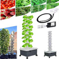 Vertical hydroponic Planting Tower site Smart Garden hydroponic Cultivation System 15 Layers 45 Holes soilless Cultivation