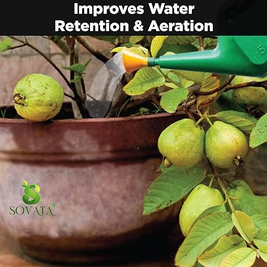 Sovata® Guava Growth Food Powerful Organic Fertilizer for Fast Growth and Heavy Fruiting of Guava Plants. (200 gm)