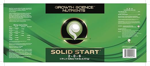 Nutrients - Solid Start (2-0-6) : Veg Booster (6G)