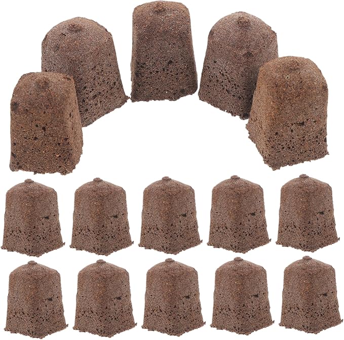 Mipcase 160pcs Seed Starter Cubes Grow Cubes Plugs Hydroponics System Nursery Soil Blocks for Plant Supply