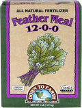 Down To Earth All Natural Fertilizers Organic Feather Meal - Slow Release Nitrogen Plant Food for Green Growth 12-0-0 4 lb