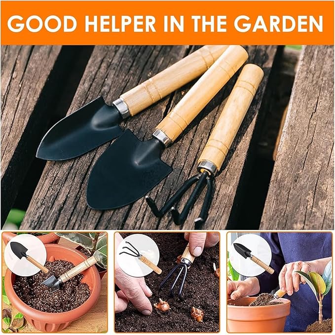 Gardening Tools Set - Ergonomic and Gardening Tools for Succulent and Flower Planting(Mix 2SET)