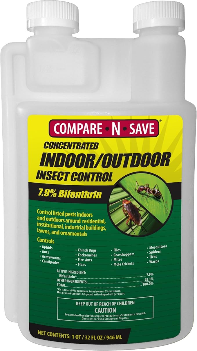 Compare-N-Save Concentrate Indoor and Outdoor Insect Control 32-Ounce