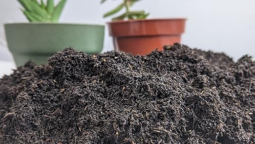 Brothers Worm Farm 10 Pounds Worm Castings (aka Worm Poop). Transform your indoor plants and gardens with a Lab-tested Eco-friendly and All-natural Worm Fertilizer. Safe Non-toxic and High in Benef